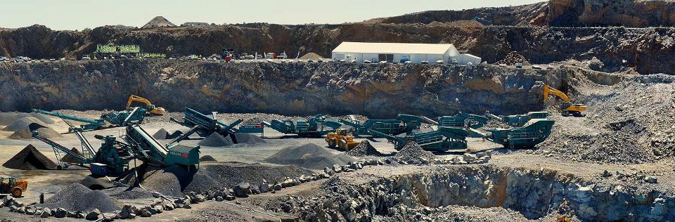 Powerscreen WDC-2012: Portland Quarry, South Africa